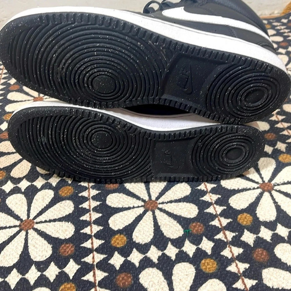 Nike Court Vision Mid Next Nature Black/White size 9 - Picture 8 of 8
